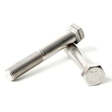 Stainless Hex Head Cap Screws - (SAE) Fine Thread