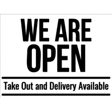 Store Open Signs - Covid-19 Coronavirus Signs 