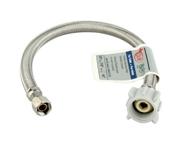 9″ Braided Hose Toilet Conn...