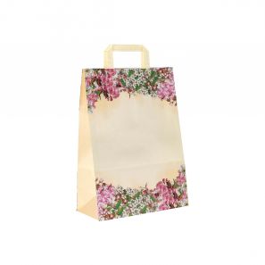 Floral Paper Carrier Bags