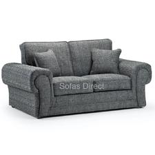 Two Seat Grey Fabric Sofa - SD105