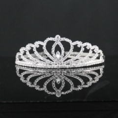 Crystal bridal wedding tiara