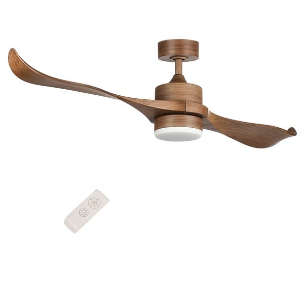 CO-Z 52-inch Ceiling Fan with 2 Reversible Blades and LED Light Kit