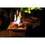 Tabletop Glass Fireplace Gifts for him Warm up your patio image 0