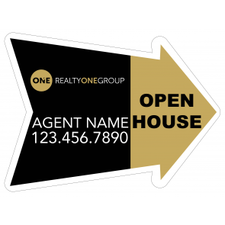 Arrow Shape Directional Signs - B