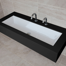 41" Under-counter or self-rimming porcelain Bathroom Sink - 5260-001
