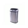 13-Gallon Touch-Free Sensor Automatic Stainless-Steel Trash Can 50R