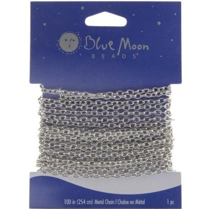 Blue Moon Fine Cable Chain,...
