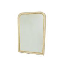 Chateau White and Gold Louis Philippe Mirror