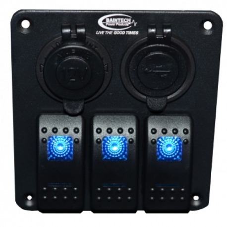 Baintech 4 Switch Power Panel