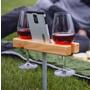 Wine Glass Holder Smartphone Dock/Speaker. Works w/ most image 0