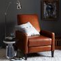 Sedgwick Recliner, Leather, Onyx