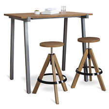 Rig Acacia Adjustable Bar Stool | CB2