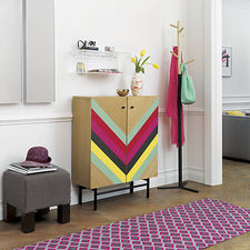 Quad Greige Stool | CB2