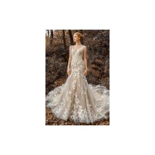 Trumpet-Mermaid Court Train Tulle Wedding Dress CW2123