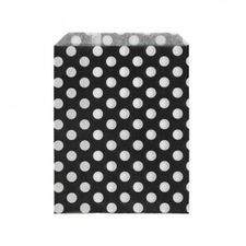Black Polka Dot Paper Bags
