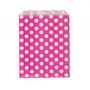 Pink Polka Dot Paper Bags
