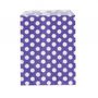 Purple Polka Dot Paper Bags