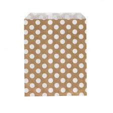 Gold Polka Dot Paper Bags