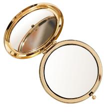HOLLYWOOD BEAUTY ART DECO COMPACT MIRROR
