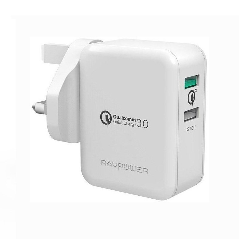 RAVPower 30W Dual Port QC3....