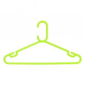 Lime Rainbow Coat Hangers