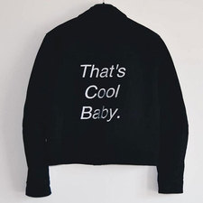 That's Cool Baby Black Jacket