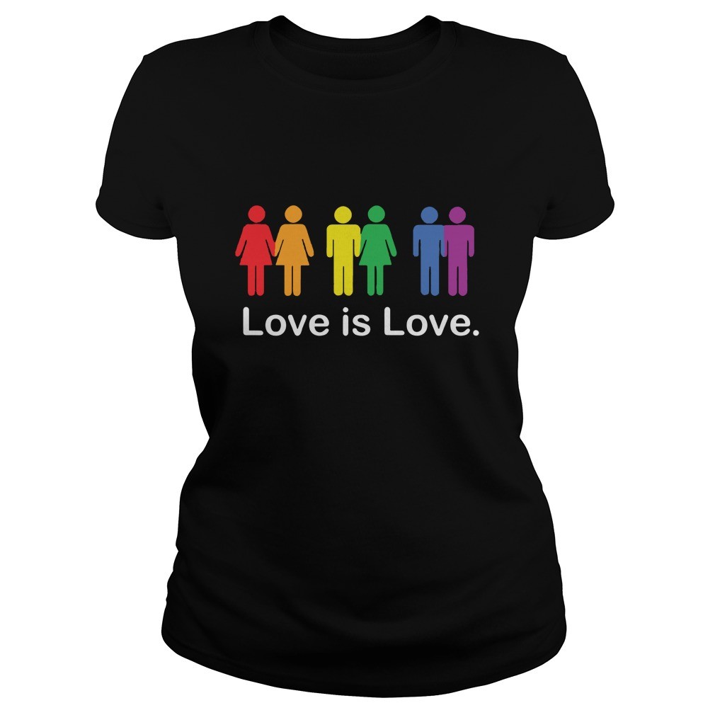 LOVE IS LOVE LGBT T-SHIRT
