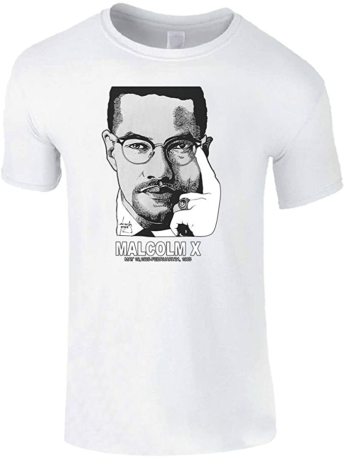 Malcolm X George Floyd T-shirts for Men's
