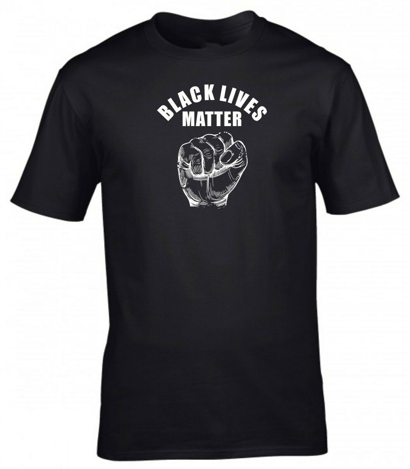 Black Lives Matter T-shirt Anti Racism Protest Riot Politics Justice Men's T-shirt 