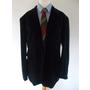 Vintage Italian black velvet jacket blazer with fine pinstripe image 0