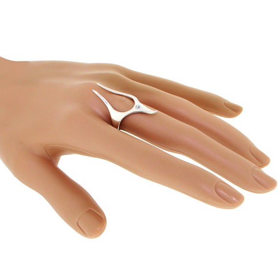 ANUBIS Unique Silver Ring, ...