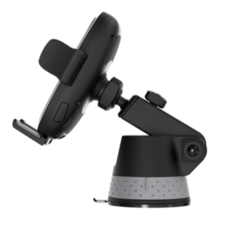 RAVPower 10W/7.5W/5W Wireless Charging Car Holder with Suction Base Black