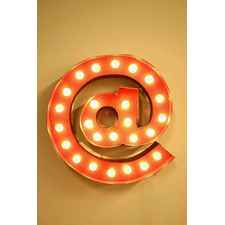 At Symbol Marquee Light