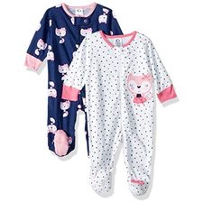 Gerber Baby Girls Sleep n Play