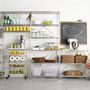 MAX Pantry Chrome Modular Shelving Set