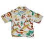 Boy's Surfboard Ride Hawaiian Shirt