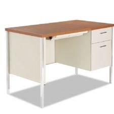 DESK SGL PED 45X24 PTY
