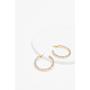 A Little One Sided Diamante Earrings | Nasty Gal