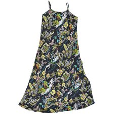 Women's Wonderland Slip Dress - Black