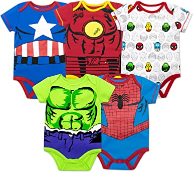 Marvel Baby Boys' 5 Pack Bo...
