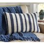 Camden Blue Stripe Pillow Cover | Pottery Barn