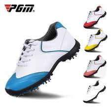 Pgm Golf Shoes Women's Waterproof Golf Sports Activities Nail Shoes Ladies Brogue Style Breathable Sports Trainers