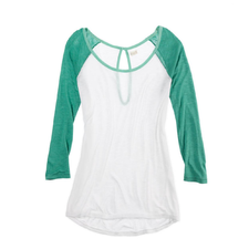 Aerie Colorblock Baseball Tee