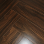 Versailles Walnut Herringbone Laminate Flooring 12mm