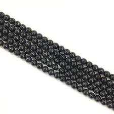 russia shungite round beads 12mm