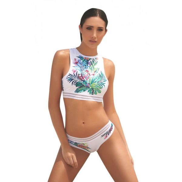Mapale Prints Two Piece Swimsuit