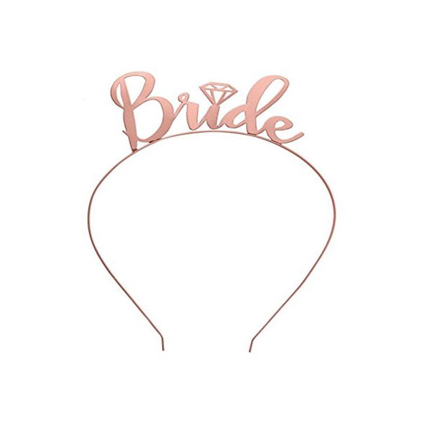 Rose Gold Bride Headband | ...