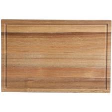 Kenosha 24 in x 16 in Acacia Wood Cutting Board with Groove Handles