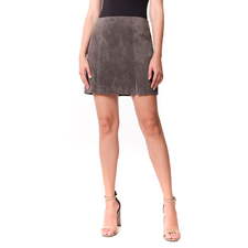 Suede Miniskirt, Main, color, ROAD TRIP